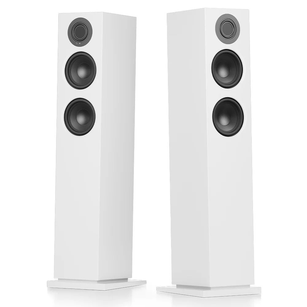 Audio Pro A48 W Beyaz Kule Tipi Multiroom Akıllı Ev Hoparlörü(Çift)