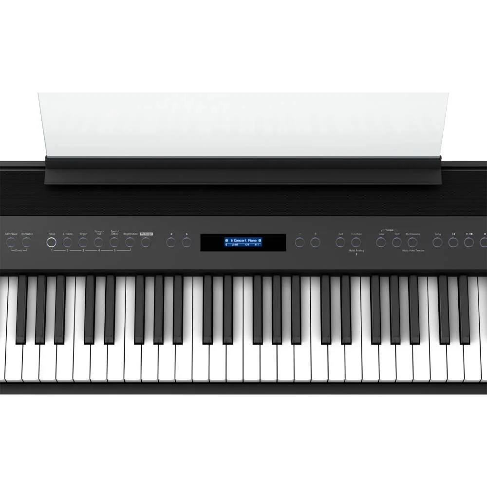 ROLAND FP-60X-BK Siyah Taşınabilir Dijital Piyano (Stand ve Pedal Ünitesi Dahil)