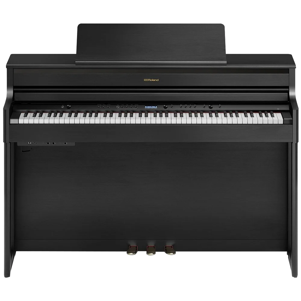 ROLAND HP704-CH Mat Siyah Dijital Piyano (Tabure & Kulaklık Hediyeli)