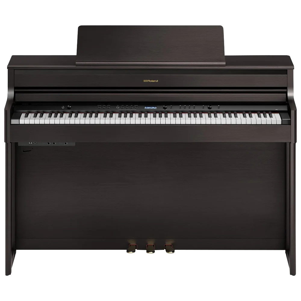 ROLAND HP704-DR Koyu Gül Ağacı Dijital Piyano (Tabure & Kulaklık Hediyeli)