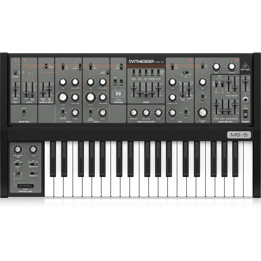 BEHRINGER MS-5 / 4 Sesli Polifonik Analog Synthesizer