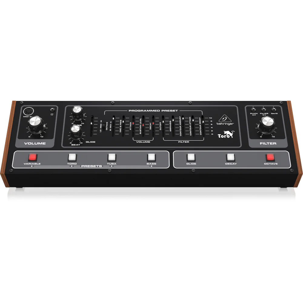 BEHRINGER TORO Klasik Analog Bas Synthesizer