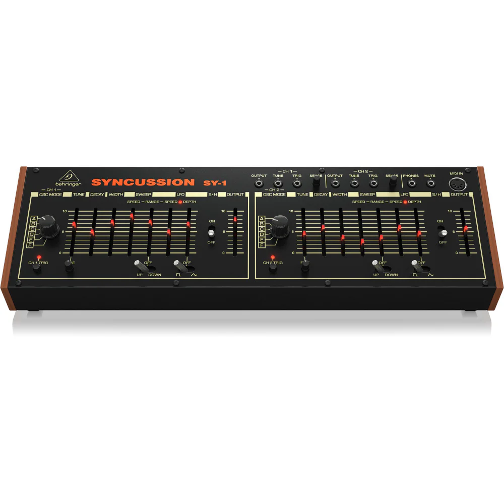 BEHRINGER SYNCUSSION SY-1 Analog Synthesizer Davul Makinesi