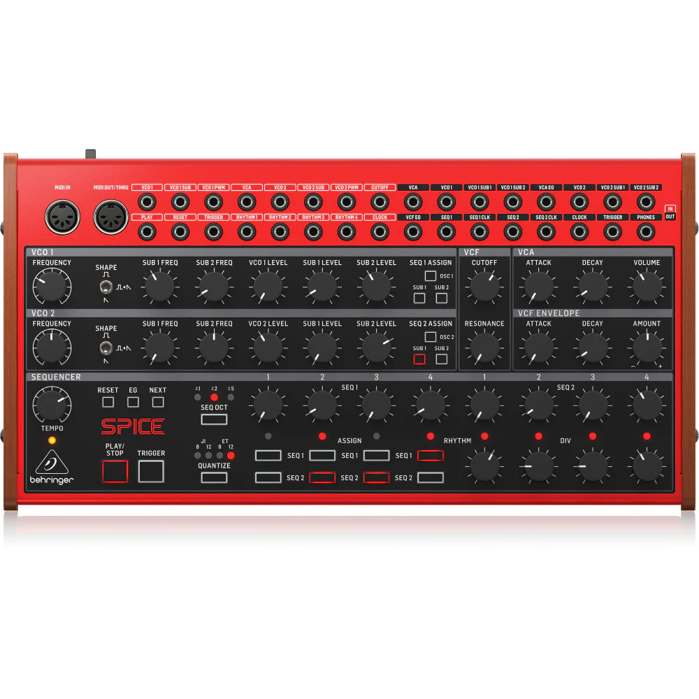 BEHRINGER SPICE Yarı Analog Poliritmik Synthesizer