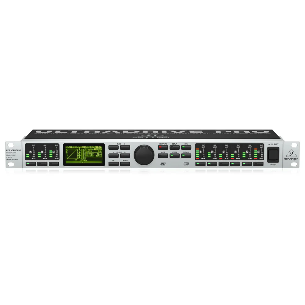 BEHRINGER ULTRADRIVE PRO DCX2496 Kontrol Ünitesi