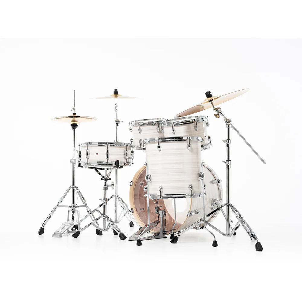PEARL EXX705NBR/C777 Export EXX Slipstream White 5 Parça (20B/10T/12T/14F/14S) HWP-834 Aksam Setli ve Sabian SBR Zil Setli Akustik Davul Seti