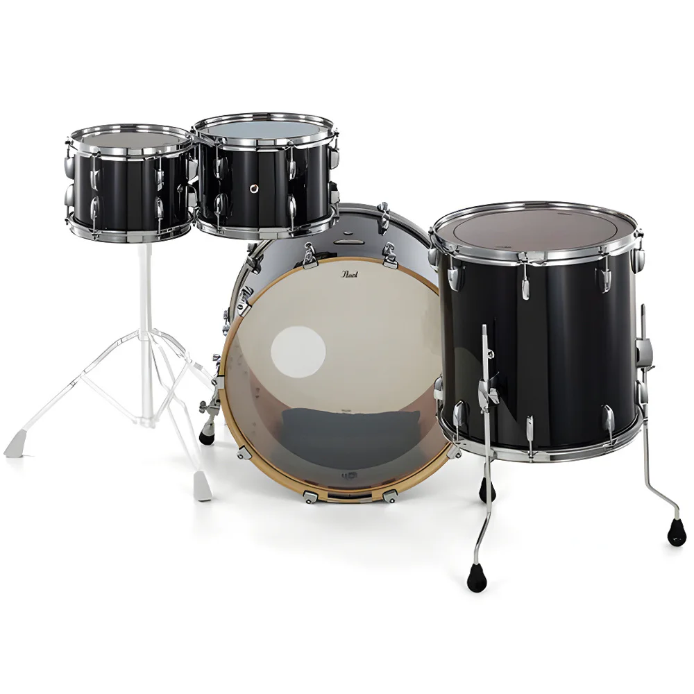 PEARL STS904XP/C103 - Session Studio Select "Piano Black" 4 Parça (20B/10T/12T/14F) Akustik Davul Seti
