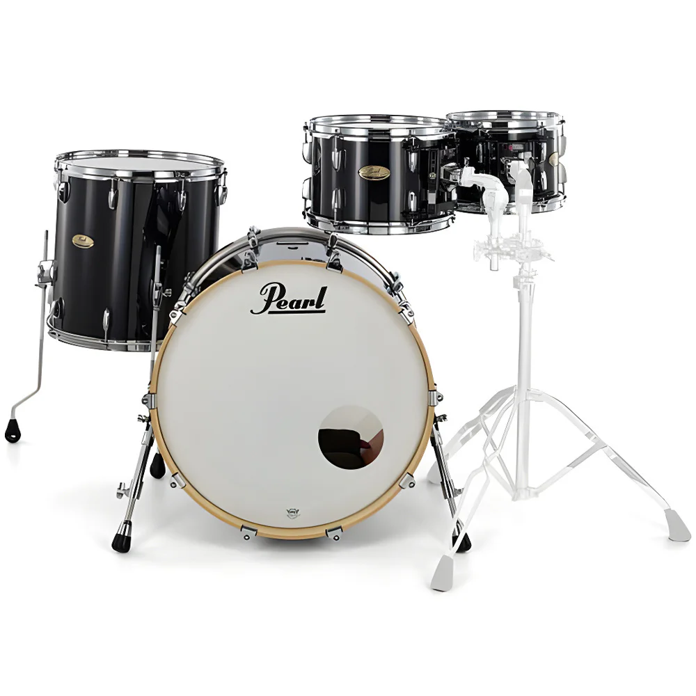 PEARL STS904XP/C103 - Session Studio Select "Piano Black" 4 Parça (20B/10T/12T/14F) Akustik Davul Seti