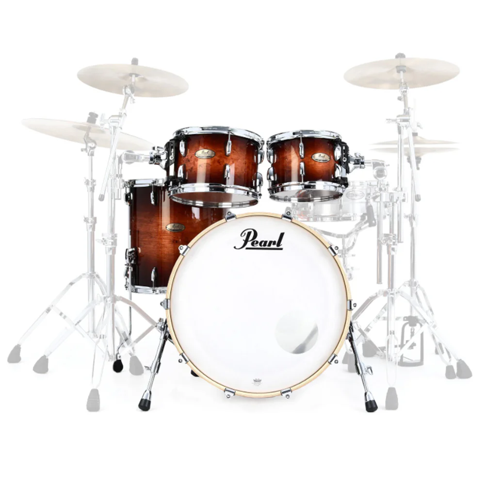 PEARL Session Studio Select STS924XSPC314 Gloss Barnwood Brown 4 Parça (22B/10T/12T/16F) Akustik Davul Seti
