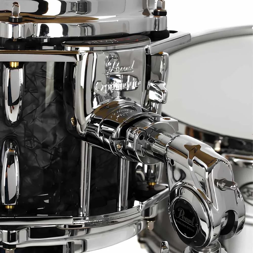 PEARL MMG924XSP/C421 Masters Maple Gum Black Diamond 4 Parça (22B/10T/12T/16F) Akustik Davul Seti