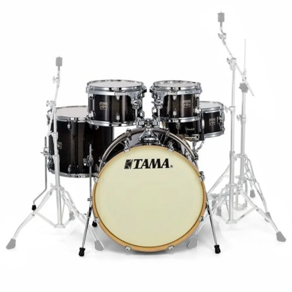 TAMA CL52KRS-TPB Superstar Classic Transparent Black Burst (22B/10T/12T/16F/14S) Akustik Davul Seti