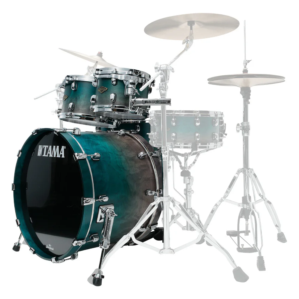 TAMA WBS52RZS-SPF Starclassic Walnut/Birch Satin Sapphire Fade 5 Parça (22B/10T/12T/14F/16F) Akustik Davul Seti