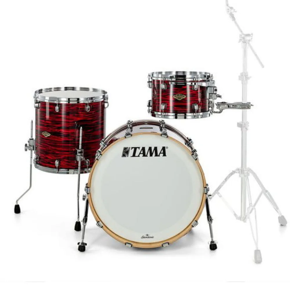 TAMA WBR32RZS-ROY Starclassic Walnut/Birch Red Oyster 3 Parça (22B/12T/16F) Akustik Davul Seti