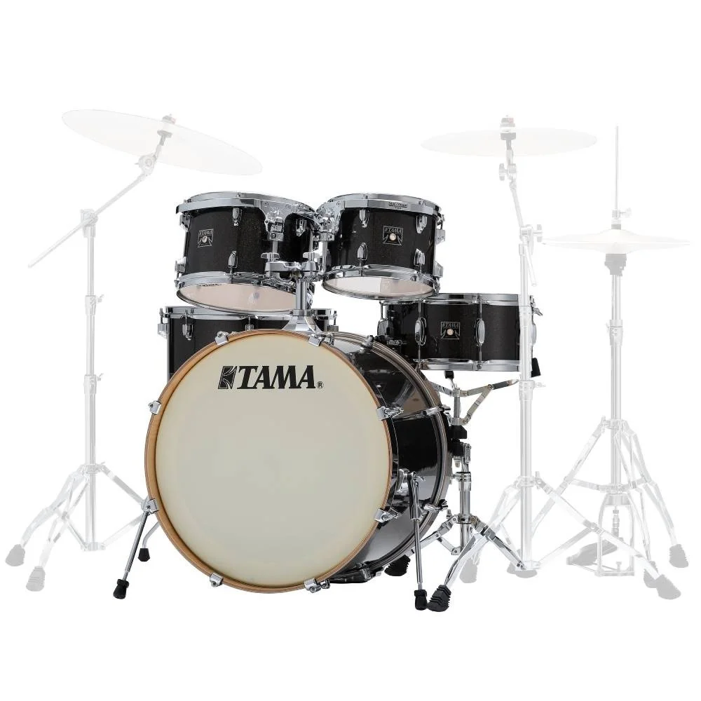 TAMA CK52KRS-MGD - Superstar Classic Midnight Gold Sparkle 5 Parça (22B/10T/12T/16F/14S) Akustik Davul Seti