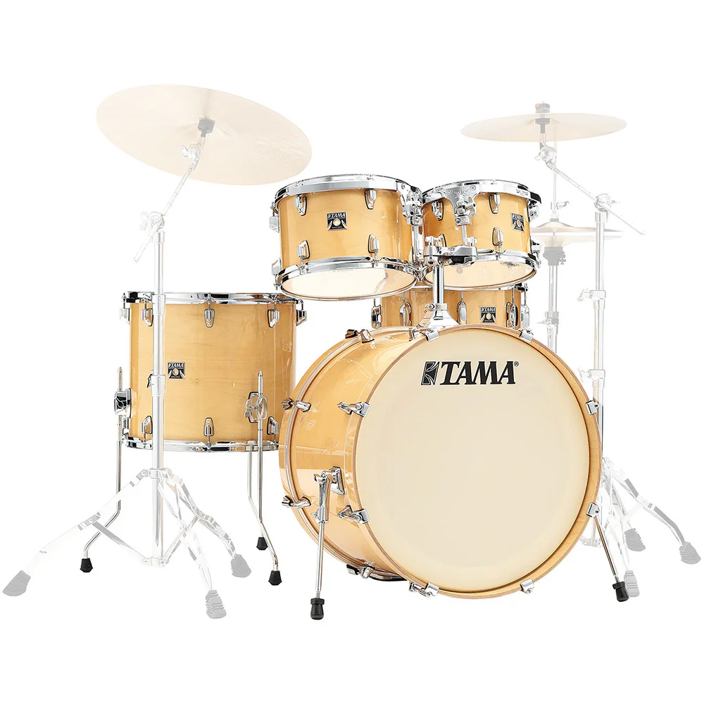 TAMA CL50RS-GNL Superstar Classic Gloss Natural Blonde 5 Parça (20B/10T/12T/14F/14S) Akustik Davul Seti