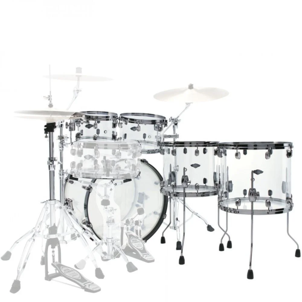 TAMA MBA52RZBNS-CI Starclassic Mirage 50. Yıl Limited Crystal Ice 5 Parça (22B/10T/12T/14F/16F)