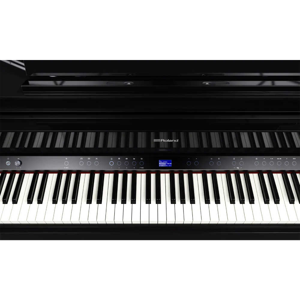 ROLAND GP-9-PE Parlak Siyah Kuyruklu Dijital Piyano