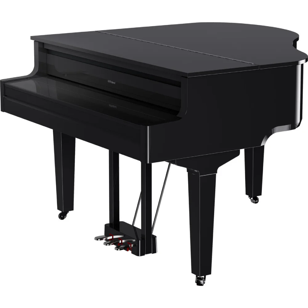 ROLAND GP-9M-PE Parlak Siyah Kuyruklu Dijital Piyano
