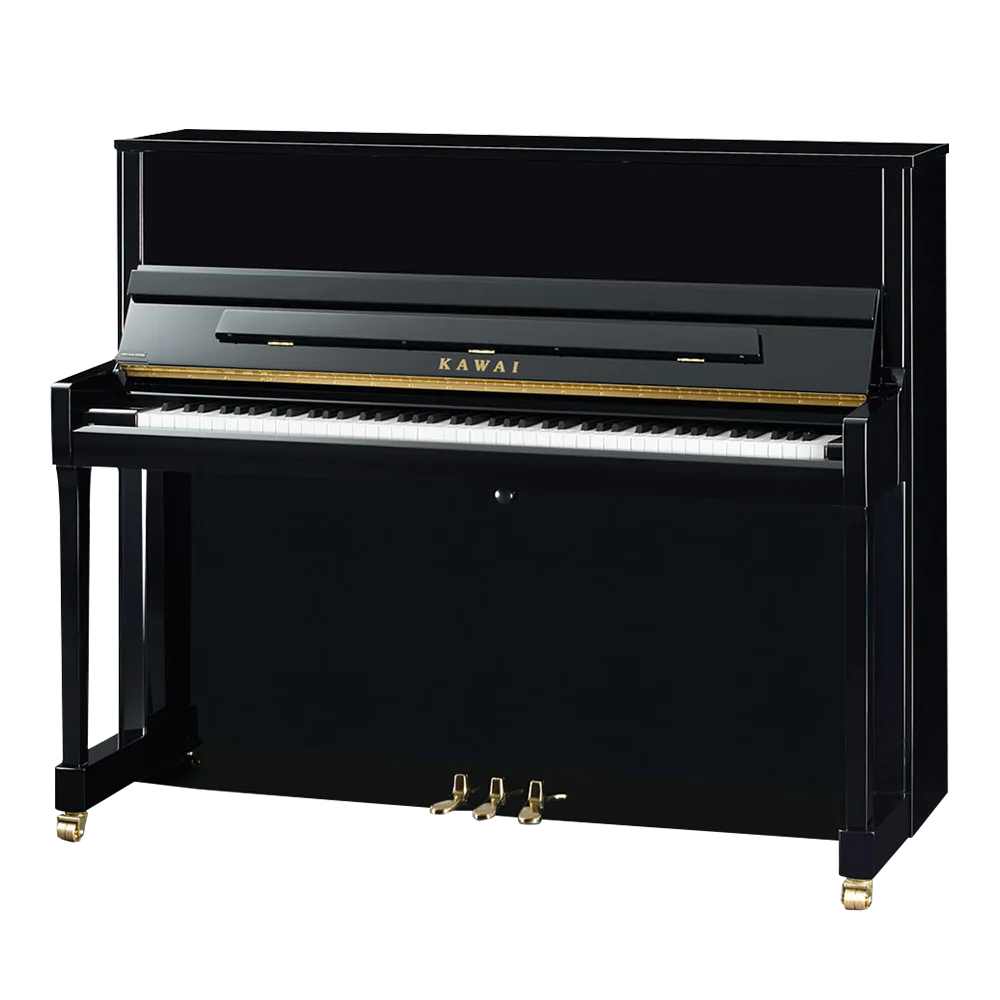 KAWAI K-300 M/PEP Parlak Siyah 122 CM Duvar Piyanosu