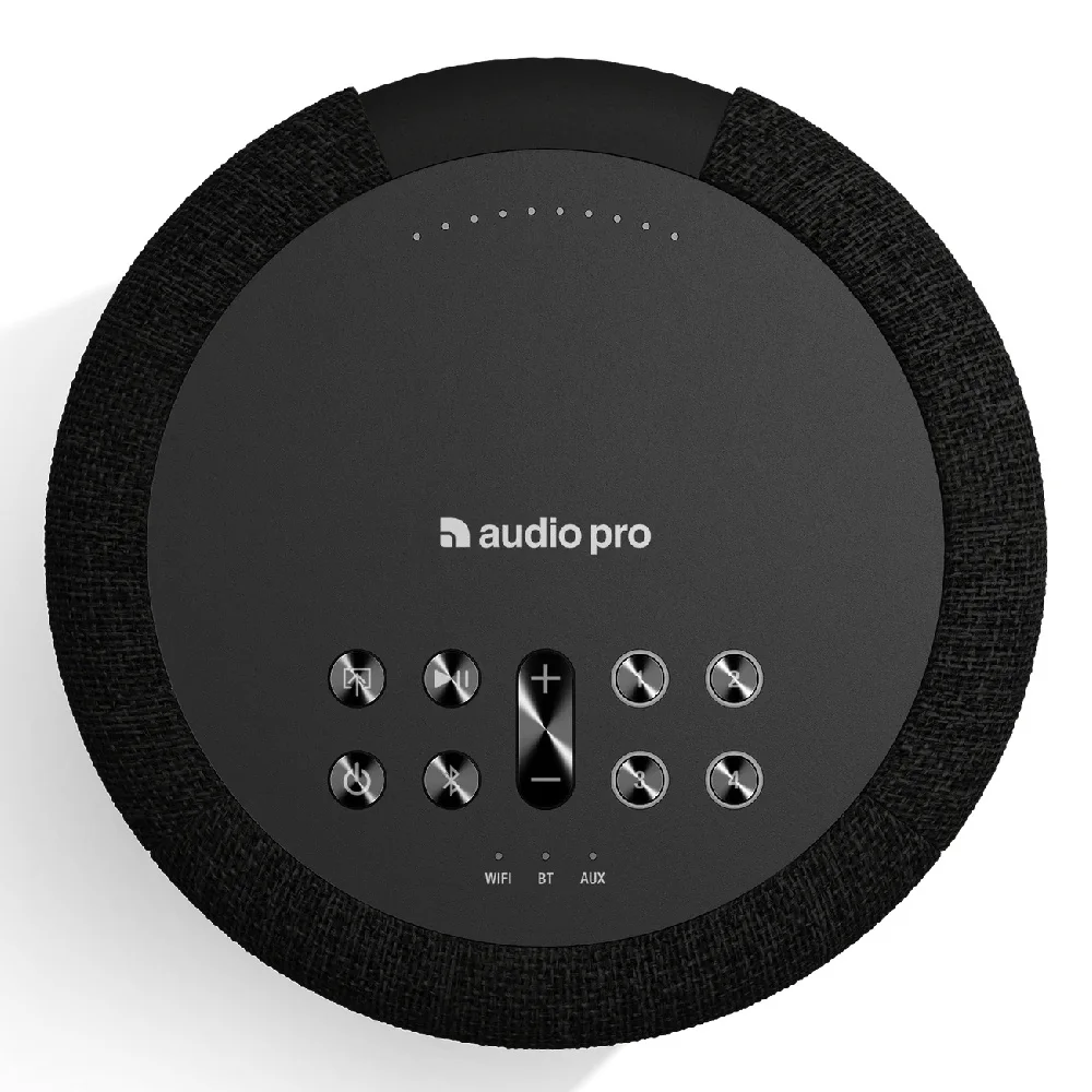 Audio Pro A10 MKII Siyah Multiroom Akıllı Ev Hoparlörü