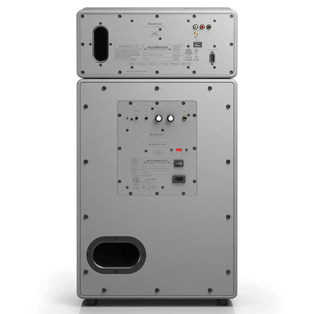 Audio Pro Drumfire W Grey Multiroom Akıllı Ev Hoparlörü