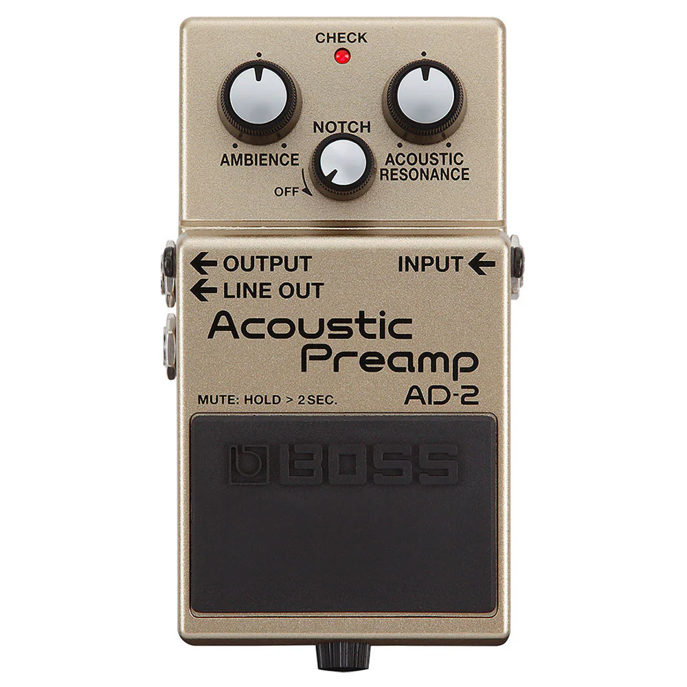 BOSS AD-2 Akustik Gitar Preamp Pedalı