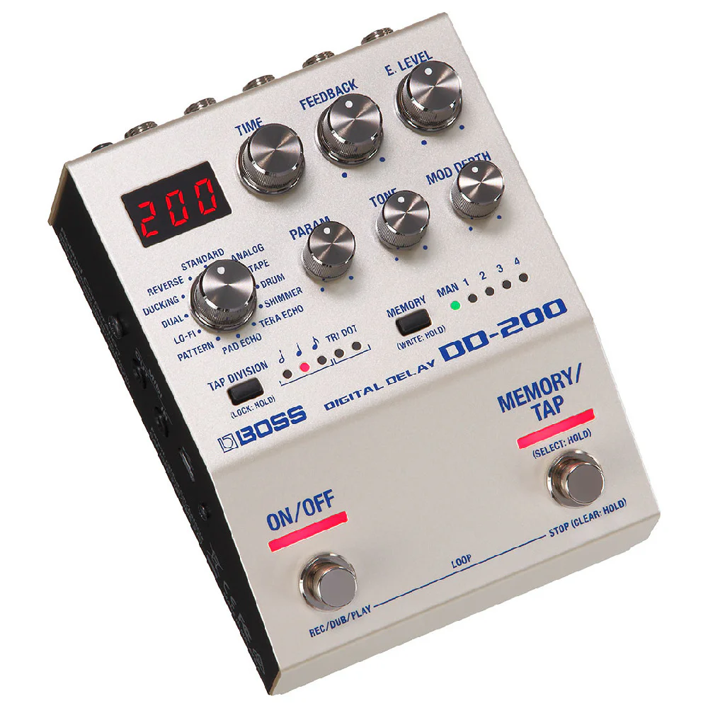 BOSS DD-200 Digital Delay Efekt Pedalı