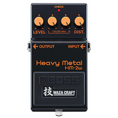 BOSS HM-2W Waza Craft Heavy Metal Distortion Gitar Pedalı