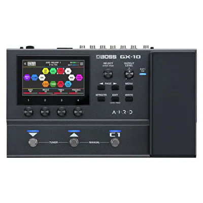 BOSS GX-10 Kompakt Gitar / Bas Efekt Prosesörü