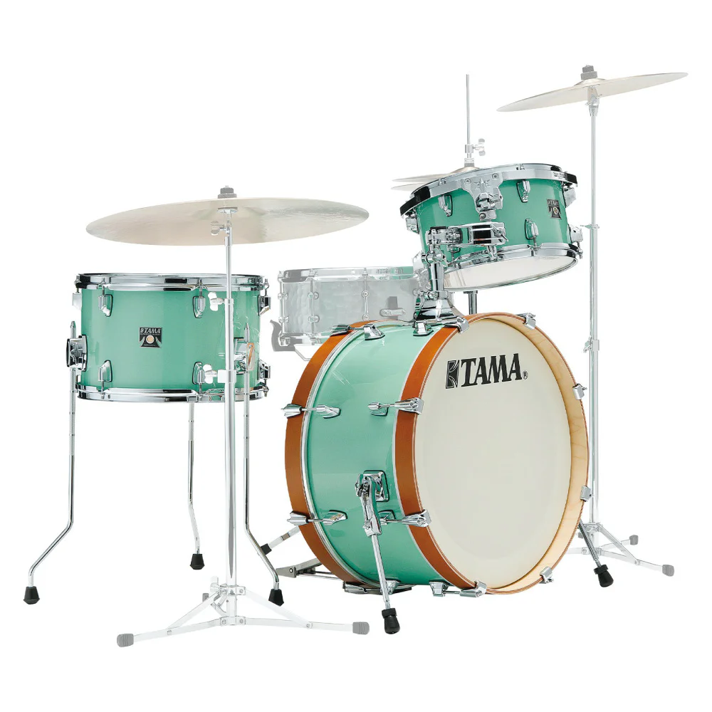 TAMA CL30VS-SFG Superstar Classic Neo-Mod  Seafoam Green 3 Parça (20B/12T/14F) Akustik Davul Seti