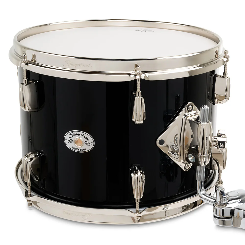 SLINGERLAND Studıo King Outfit  Del Norte Black Lacquer 5 Parça (22B/10T/12T/16F/14S) Akustik Davul Seti