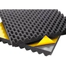 Akustik Düzenleyici Yapışkanlı Yumurta Sünger 1 m2 (100x100x3 cm)