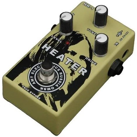 AMT HR-1 Heater Overdrive/Booster pedalı (efsanevi Tube Screamer sesleri)