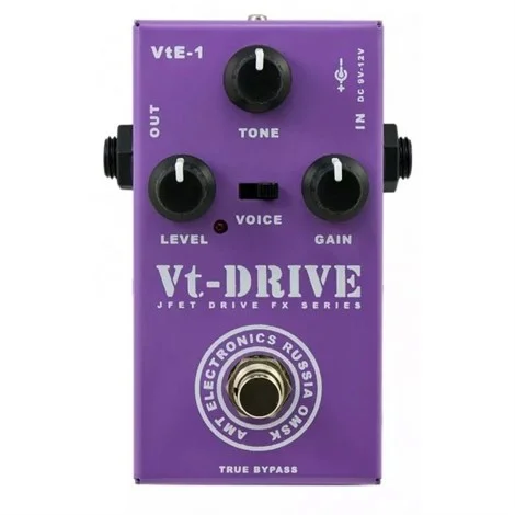 AMT VTE-1 Distortion Overdrive Gitar Pedalı, (VHT amplifikatörlerinin distorsiyon tonları için)