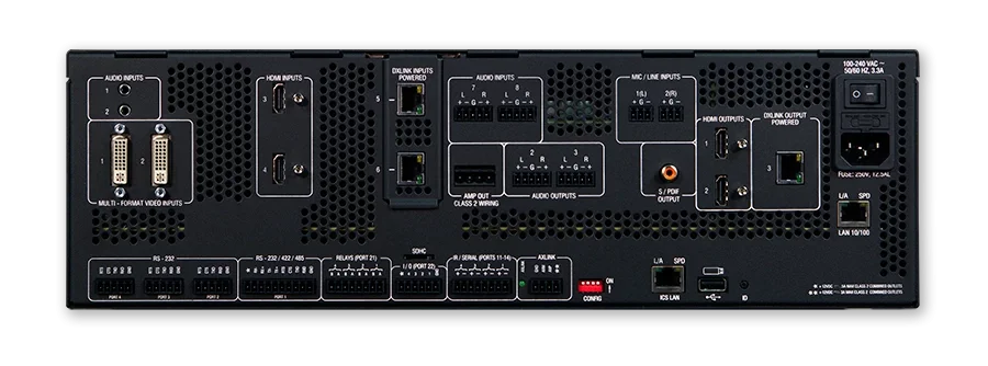 AMX DVX-2255HD-SP 6x3 All-In-One Presentation Switchers