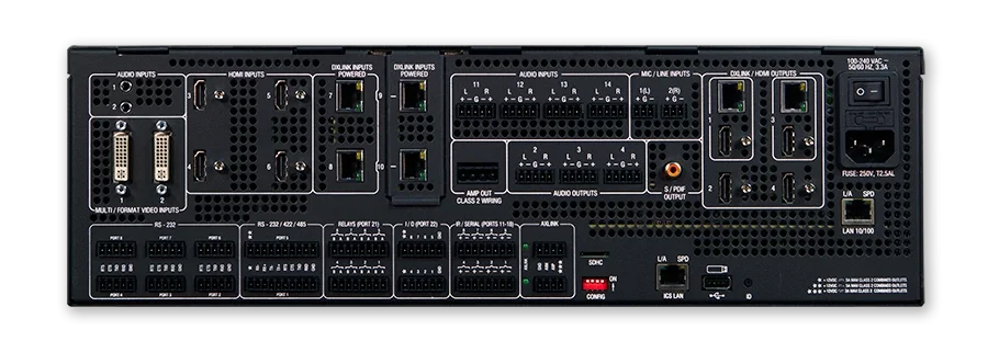 AMX DVX-3256HD-SP 10x4 All-In-One Presentation Switcher
