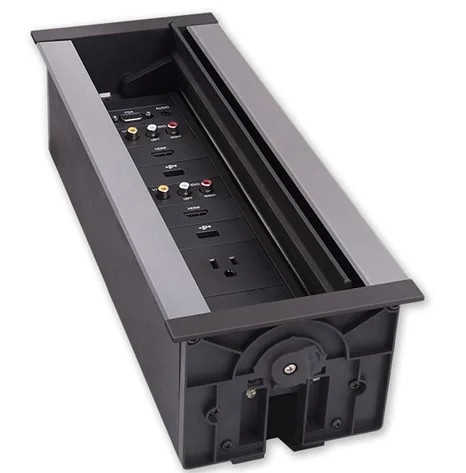 AMX HPX-1200BL HydraPort 12 Module Connection Port - Black Model