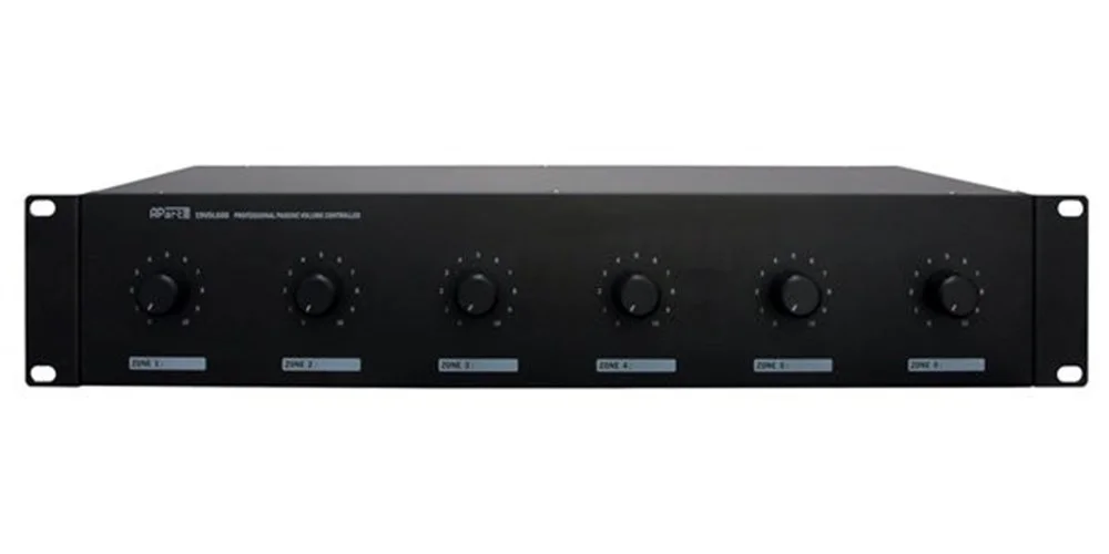 Apart 19Vol660 Rack Tipi 6X100 Volt 6X60W Volume Kontrol Paneli,2U