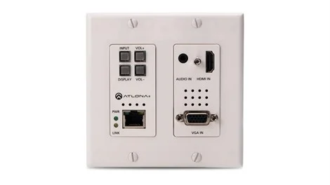 Atlona At-Hdvs-200 Tx-Wp 1Xhdmı 1Xvga 1Xaudio İn Hdbaset Duvar Tipi Out Extender