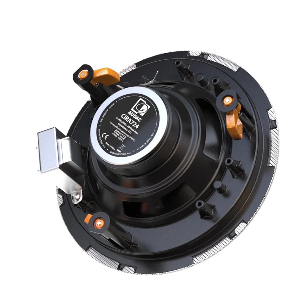 Audac CIRA730DI/W 2-yollu 6" tavan Hoparlör 16-ohm (RAL9016)