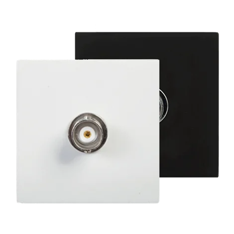 Audac CP45BNC/B Connection plate BNC 45 x 45 mm
