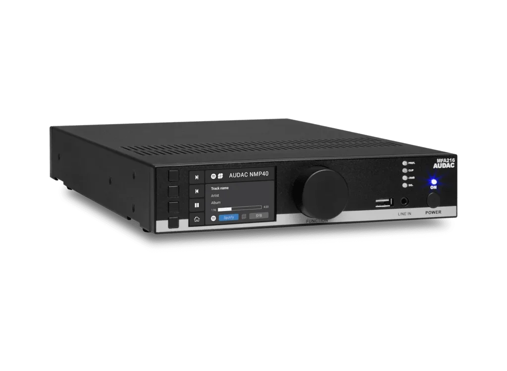 Audac MFA-SET CAL8, Network Ses Sistemi, Mağaza, Ofis, Cafe, Restoran 200 m2