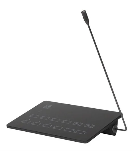 Audac MPX88 SurfaceTouch™ paging microphone8-Zone