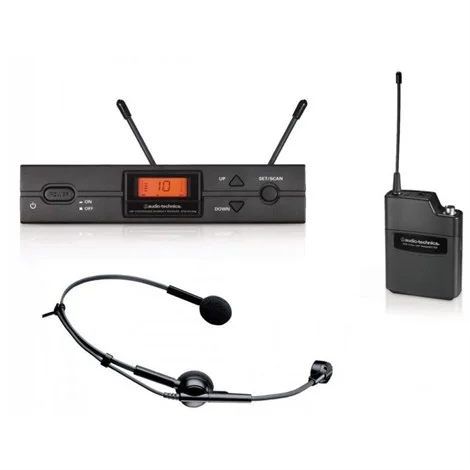 Audio Technica ATW-2110B/HC1 Kablosuz Pro8hecw Headset Mikrofon Seti