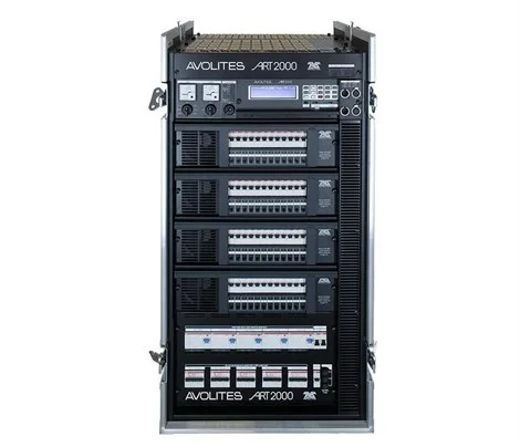 Avolites ART 2000 T4 48 TOURING CASE Avolites Art 2000T4 48X16-kanal Dimmer Amper