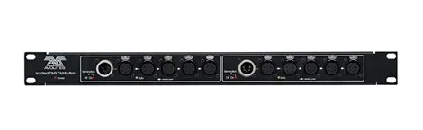 Avolites RACK SPLITTER 4 Çift Optik İzolasyonlu Output Rack Tip Dmx Splitter, 1U