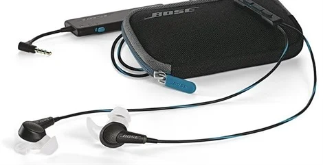BOSE QC20 HEADPHONE MFI BLK WW In Ear Wired Headphones