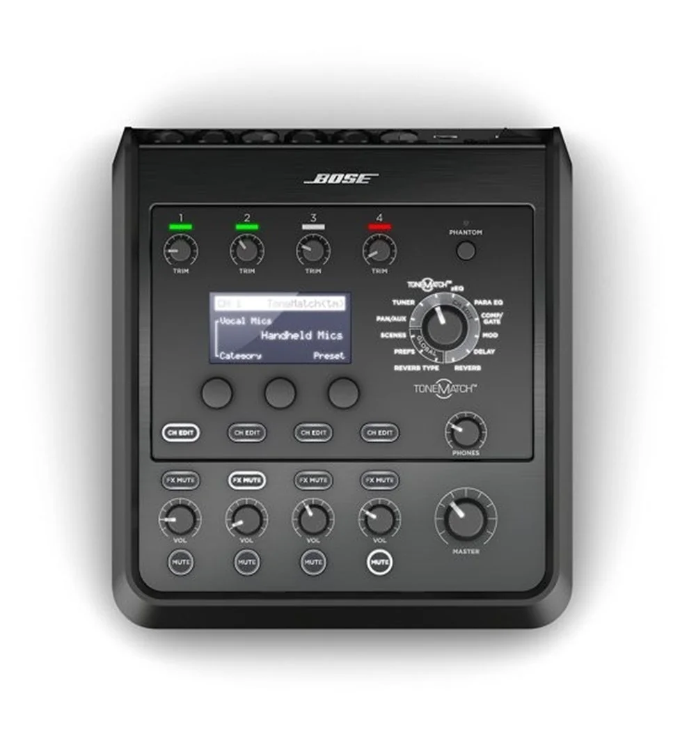 Bose T4S Tonematch 4 Kanal Mixer , 2 Aux, Dsp, Usb