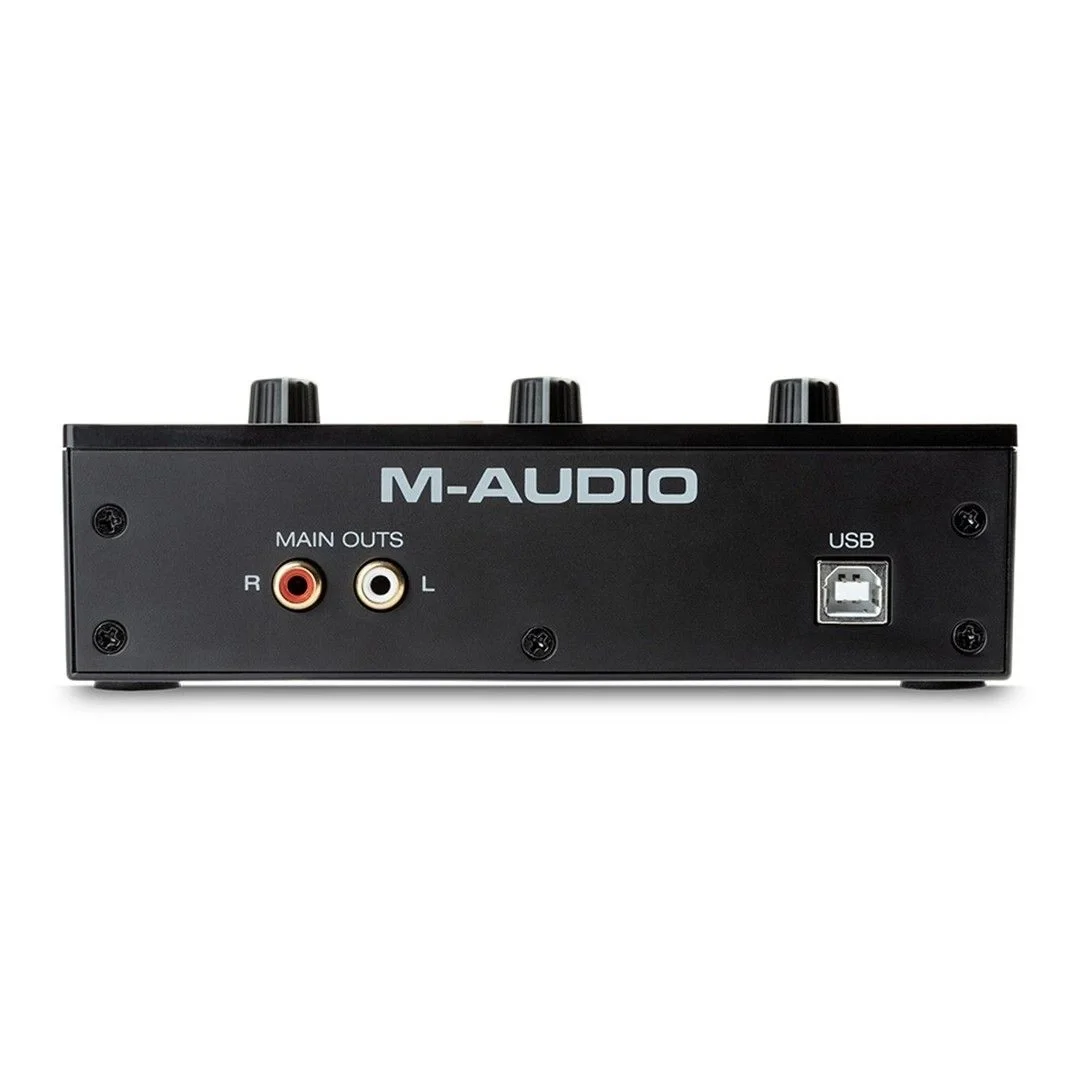 M-Audio M-Track Solo 2 Kanal, 48 khz, 1 Mikrofon giriş, Enstrüman girişli ses kartı