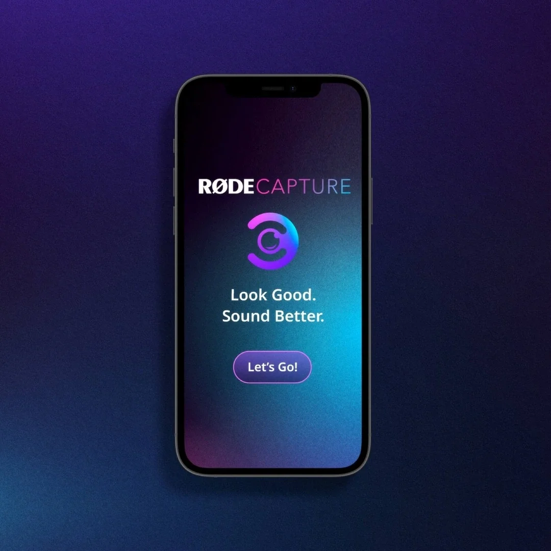 RODE RODE Capture Pro Video ve Audio Kayıt Uygulaması Seçili RODE Mikrofonlar İçin Ücretsiz Aplikasyon (iOS)